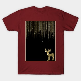 deer stripes stars T-Shirt